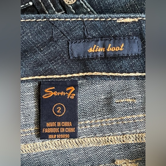 🛍️ Lot of two jeans. Size US2 and size 25. - Picture 4 of 10